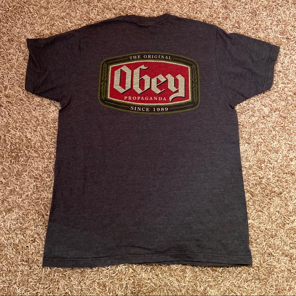 OBEY men’s tee - size medium
